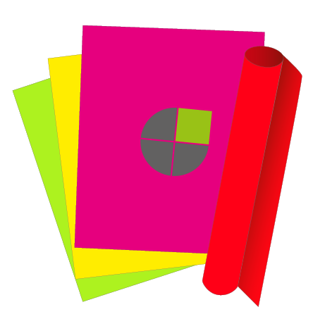 Plakate &amp; Poster - NEON - einseitig schwarz bedruckt (1/0)