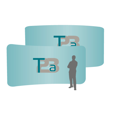 Textilwand ALU