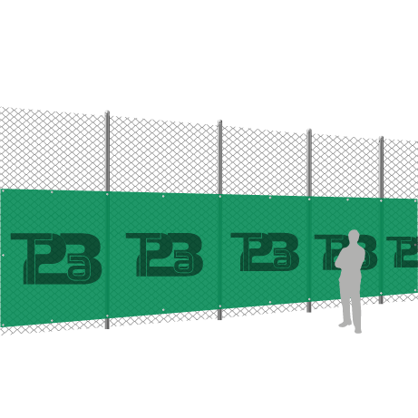 Tennisblende Klassiker | 6 x 2 Meter | bedruckt