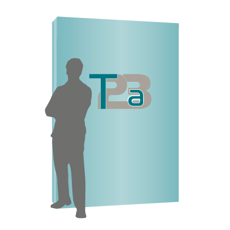 Textilfaltwand | 2 x 3 Felder gerade | einseitig bedruckt