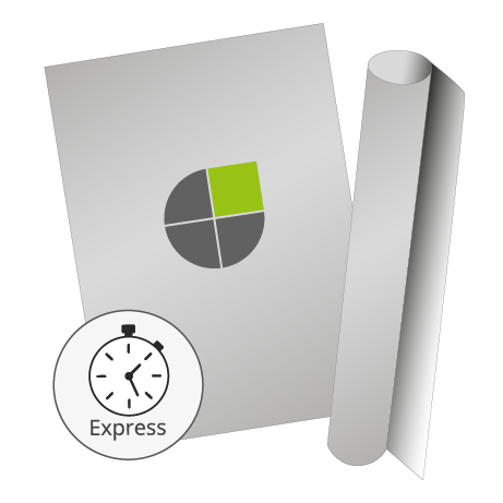 Express-Poster von A2 - A0