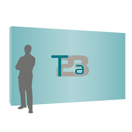 Textilfaltwand | 5 x 3 Felder gerade | einseitig bedruckt