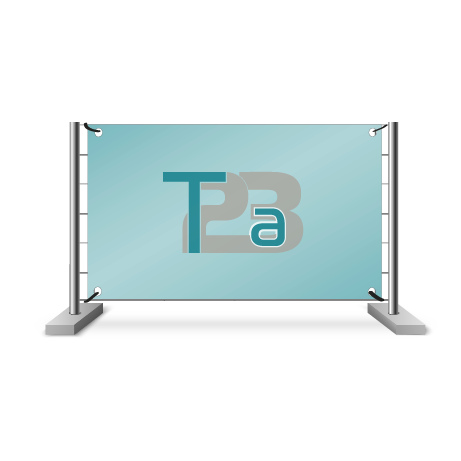 Bauzaunbanner | B 340 cm x H 173 cm | einseitig bedruckt