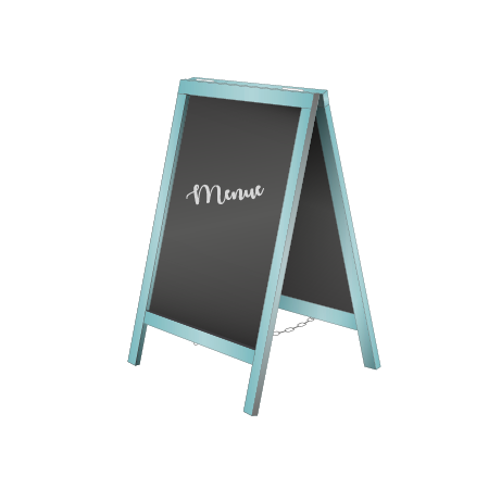 Kundenstopper Kreidetafel | B 55 cm x H 85 cm | ohne Druck