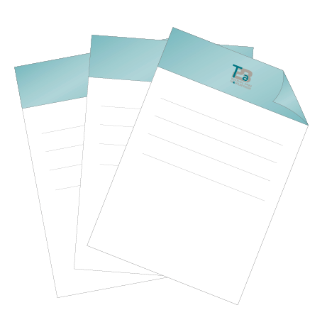 Briefpapier | DIN A4 | beidseitig bedruckt