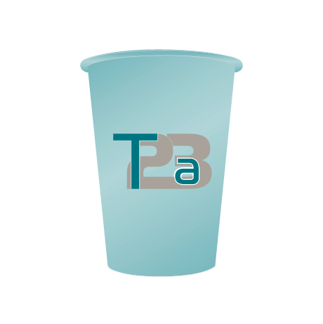 Pappbecher BIO | 400 ml einwandig | rundum bedruckt
